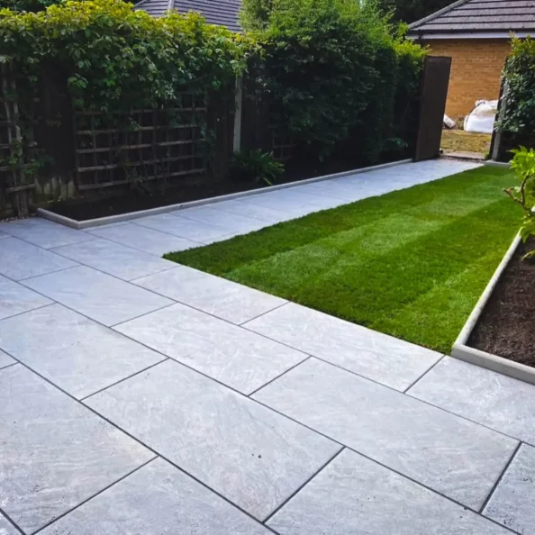 Slate Patio Installation