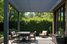 Louvered Pergola in Surrey
